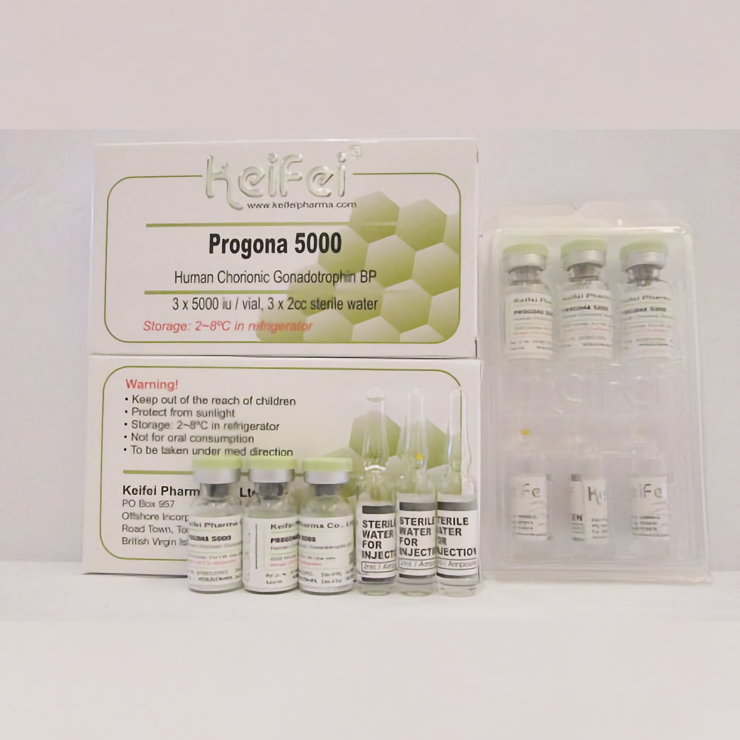 HCG - Progona 1 Vial 5000iu HCG - Progona 1 Vial 5000iu