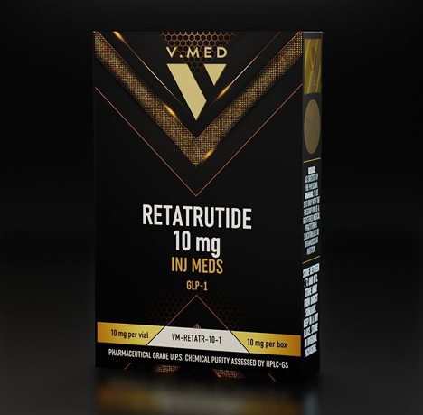 Retatrutide Vial 10mg Vmed Retatrutide Vial 10mg