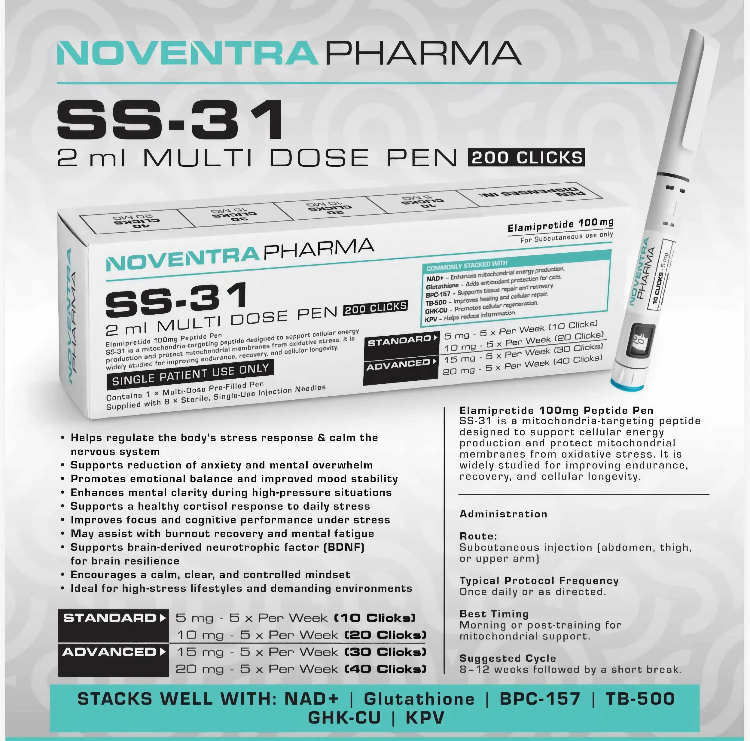 SS-31 Pen 100mg SS-31 Pen 100mg